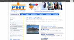Desktop Screenshot of pht-plastic.com